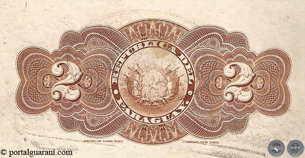 DOS PESOS FUERTES - RESELLADO A.A.22 - FIRMA: JUAN LEOPARDI - NICOLÁS D. ANGULO